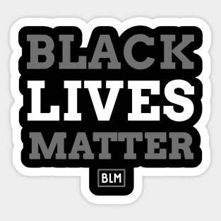 Black lives matter-BLM Sticker